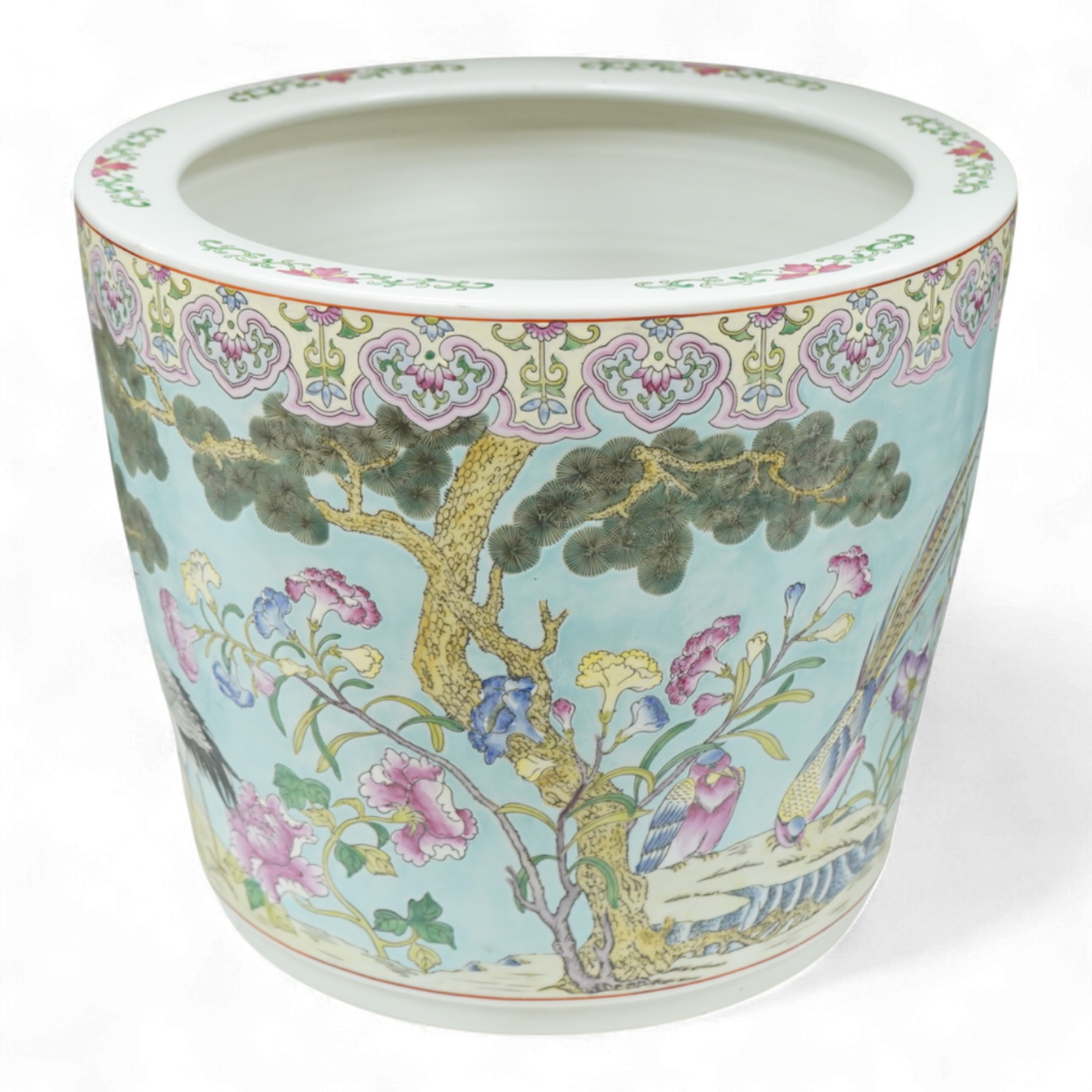 A Chinese famille rose planter, 32cm